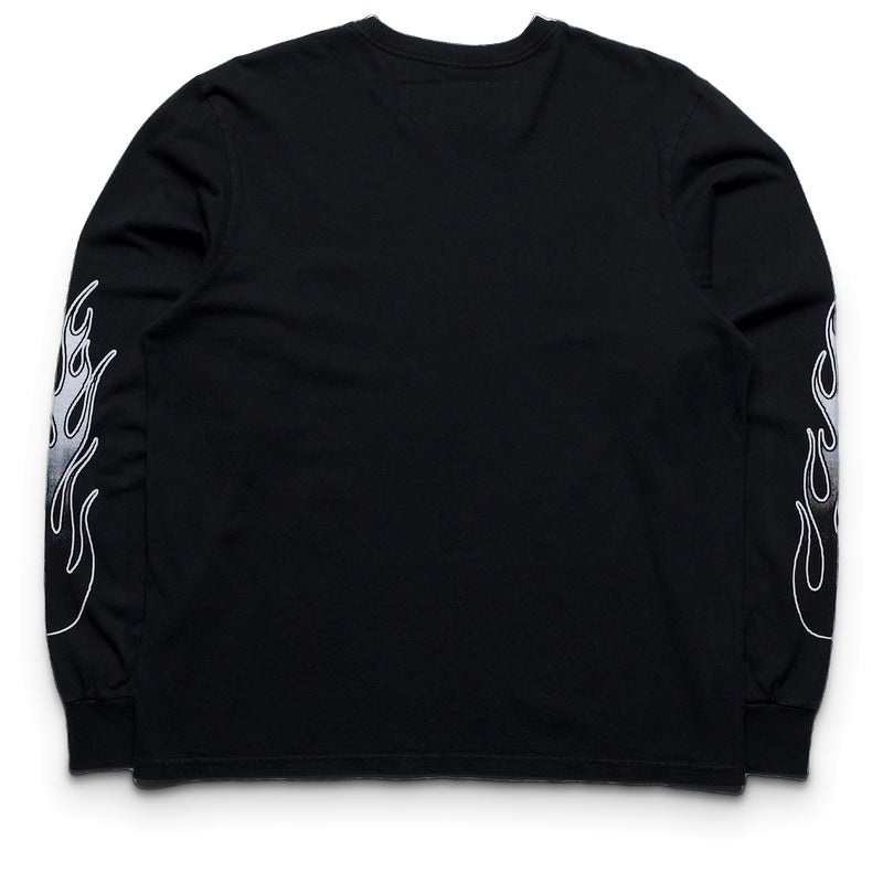One Of These Days An American Original L/S Tee - Washed Black