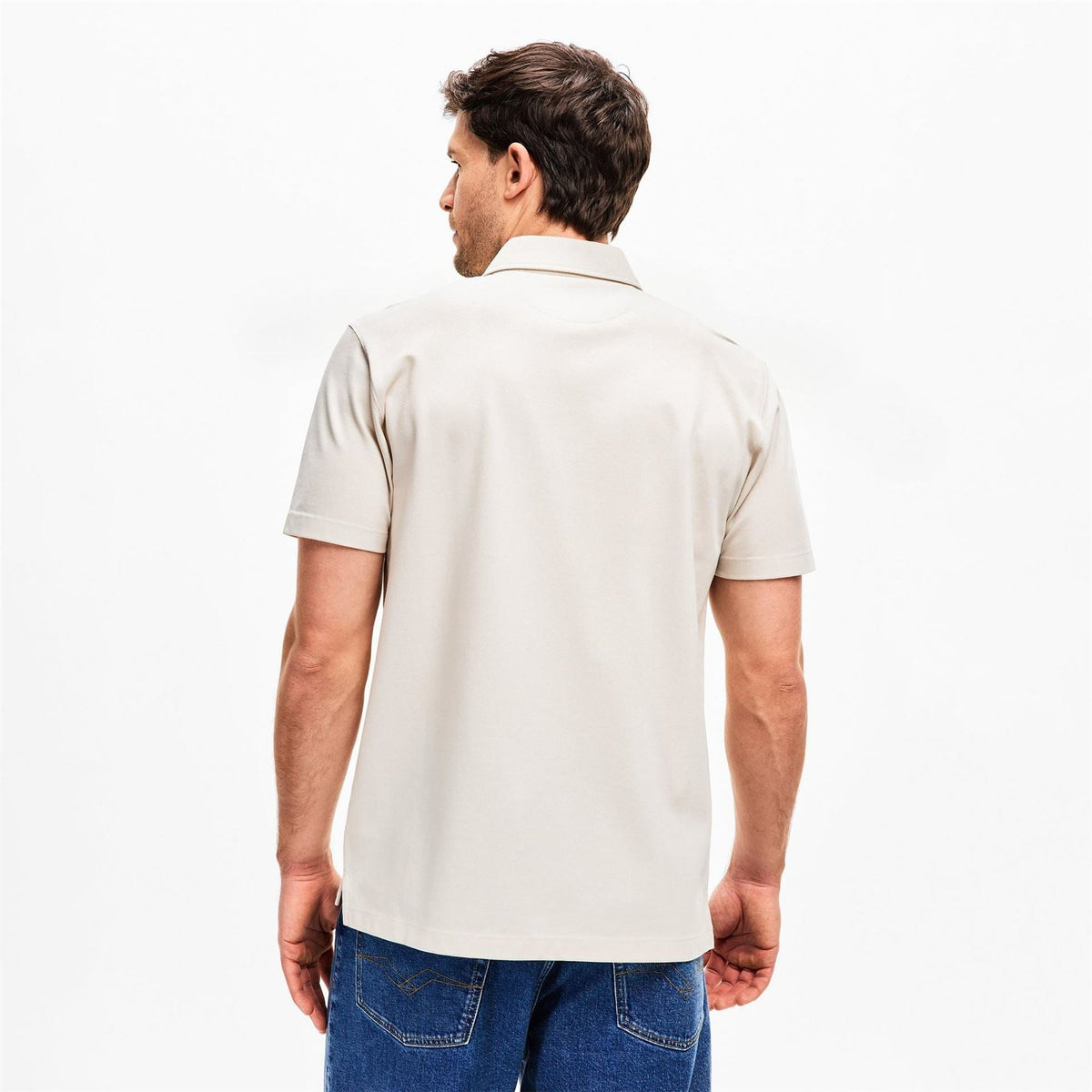 Belstaff Mens Curator P Short Sleeve Polo Shirt