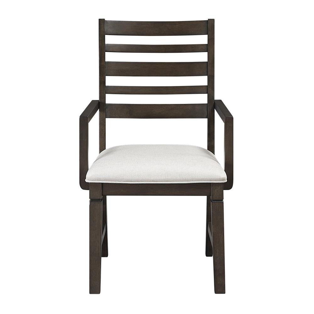 Wooden Frame Dining Armchairs