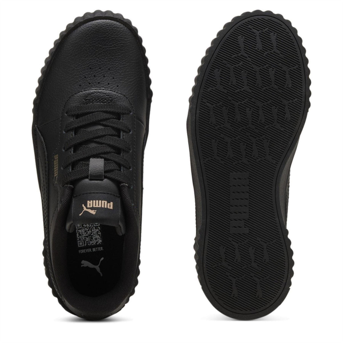 Puma Carina 3.0 Lace-Up Platform Trainers