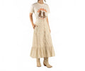Prairie Maxi Skirt In Dustbloom-Antique
