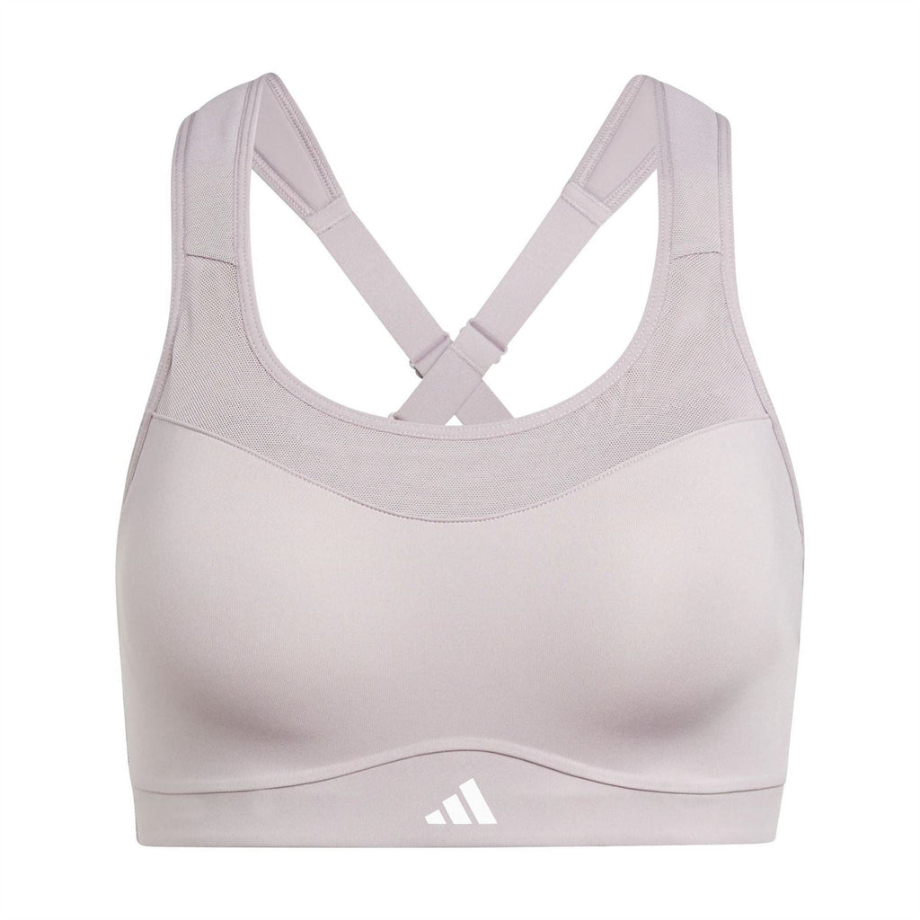 adidas Snug Fit Cropped Spaghetti Straps Sports Bra