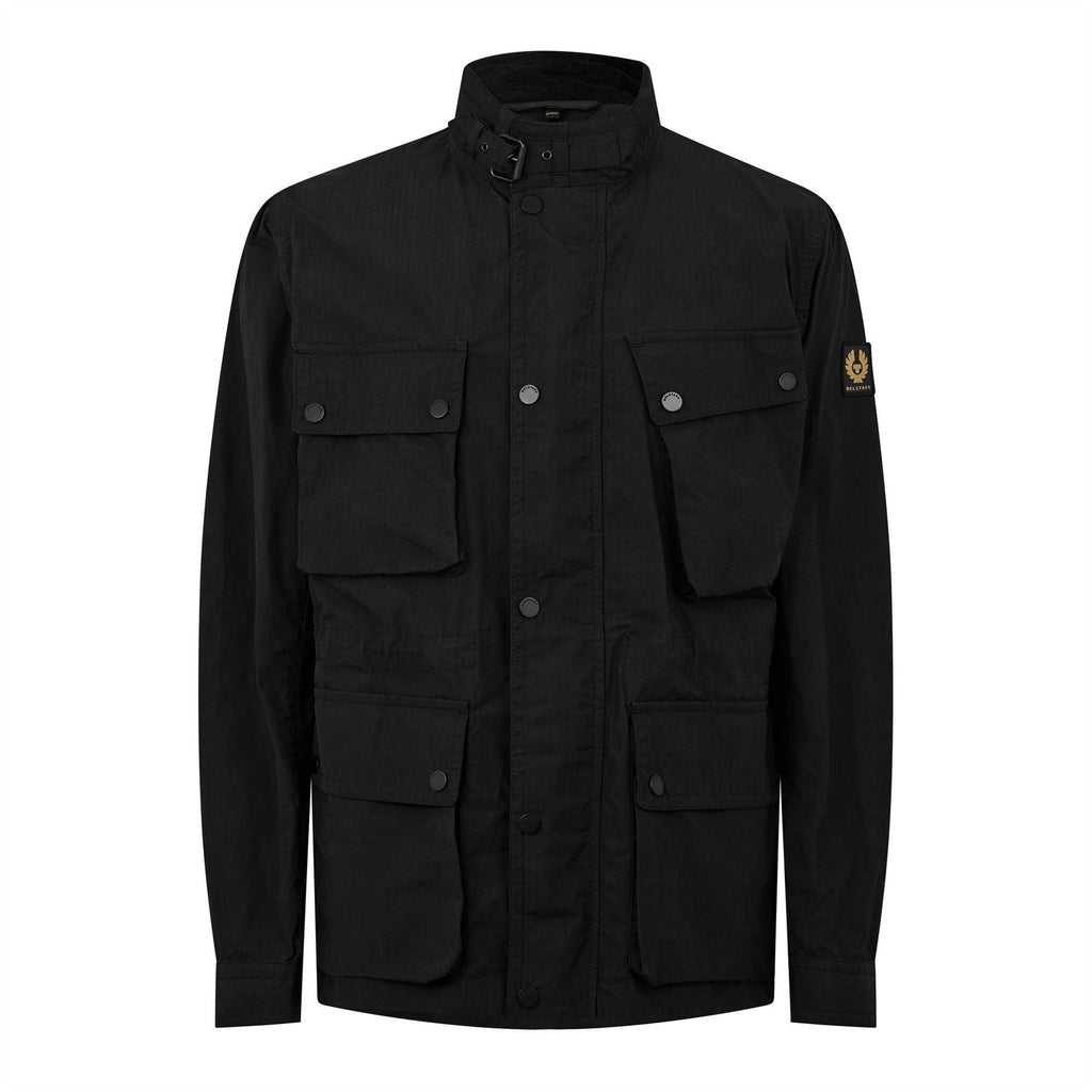 Belstaff Mens Service Fieldmaster Long Sleeve Hip Length Field Jacket