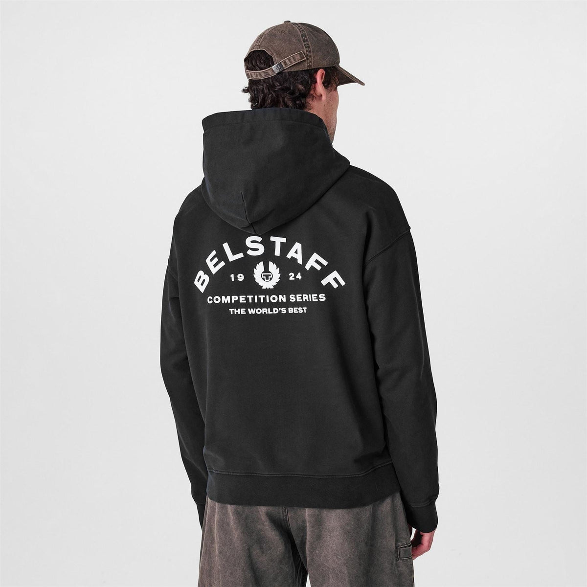 Belstaff Mens Pull Over Hoodie
