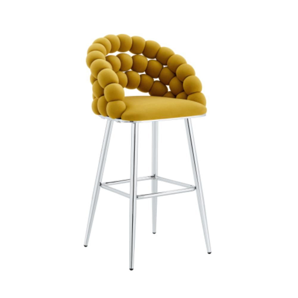 Contemporary Bubble Back Bar Chair Set