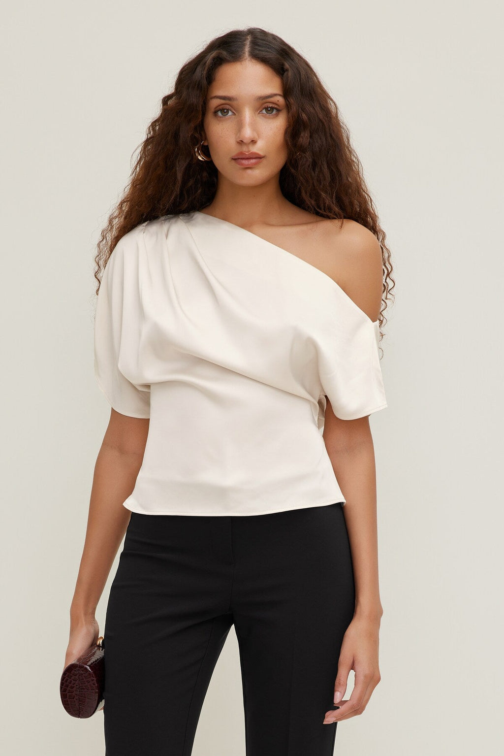 Alexa Satin Blouse