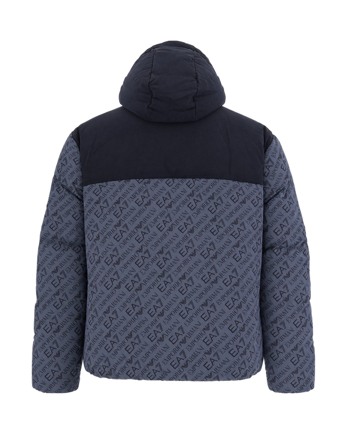 Pawter Logo Pattern Padded Down Jacket