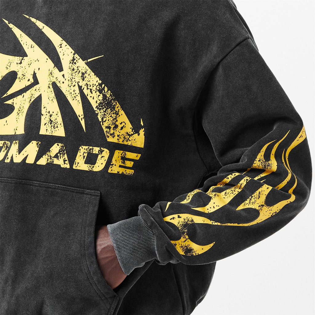 God Made Mens Gm Logo Hoodie