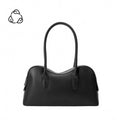 Women's Tilda Recycled Vegan Leather Shoulder Bag In Black