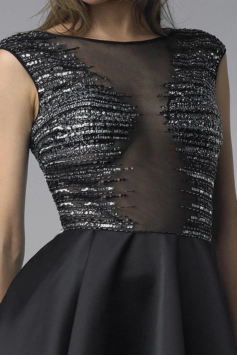 Sequined Cocktail Dress