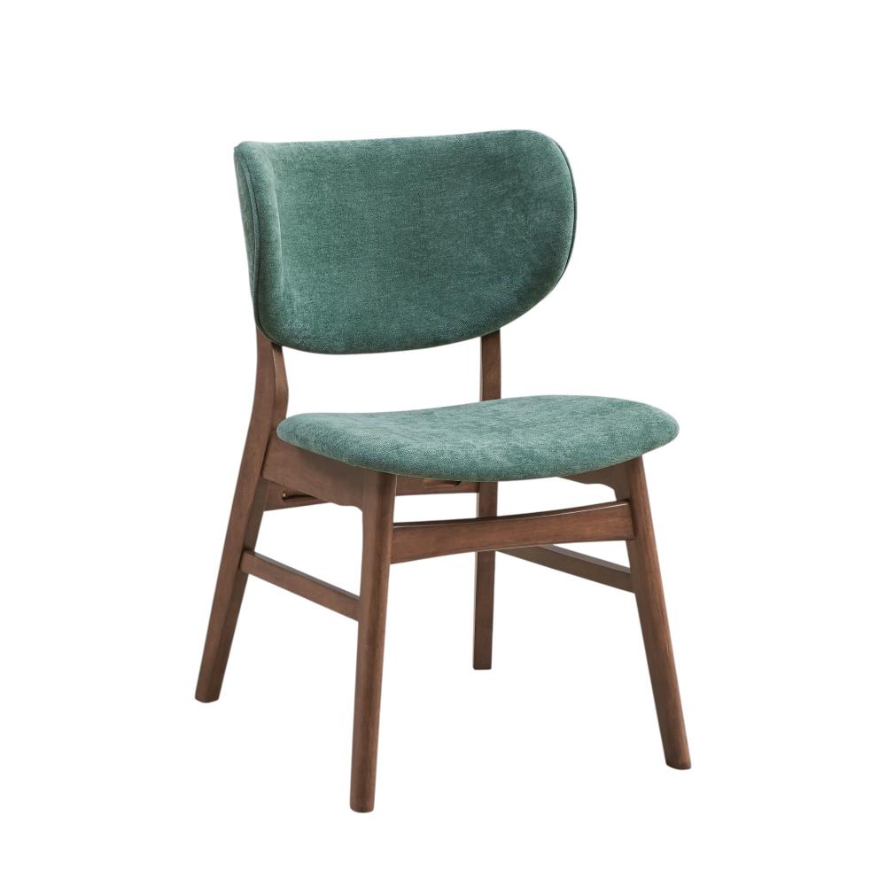 Classic Side Chairs with Cushioned Seats and Wooden Frames