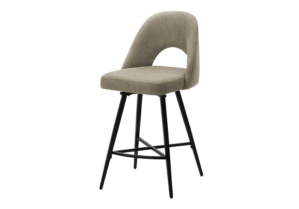 Upholstered Bar Stools with Supportive Frames