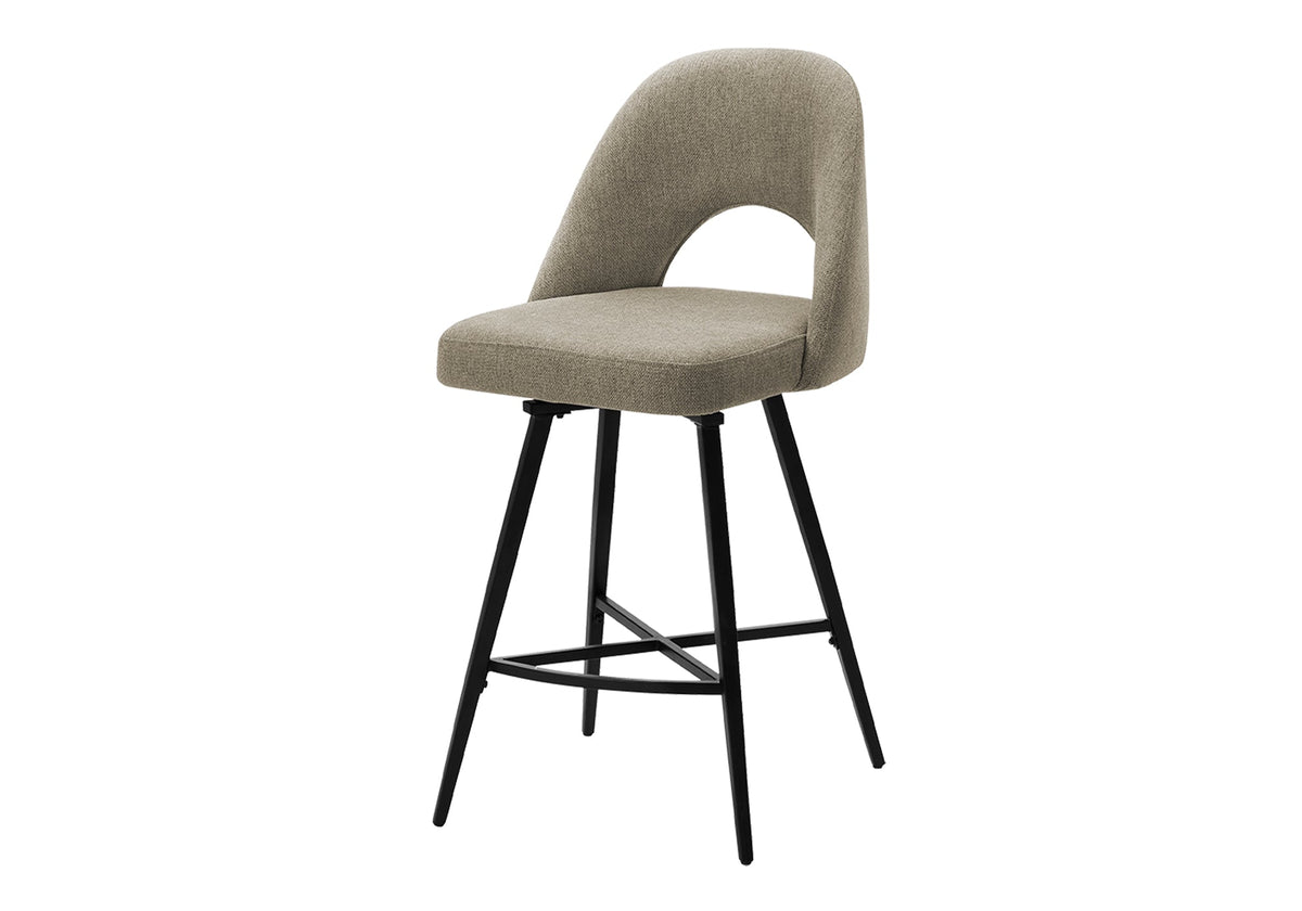Upholstered Bar Stools with Supportive Frames