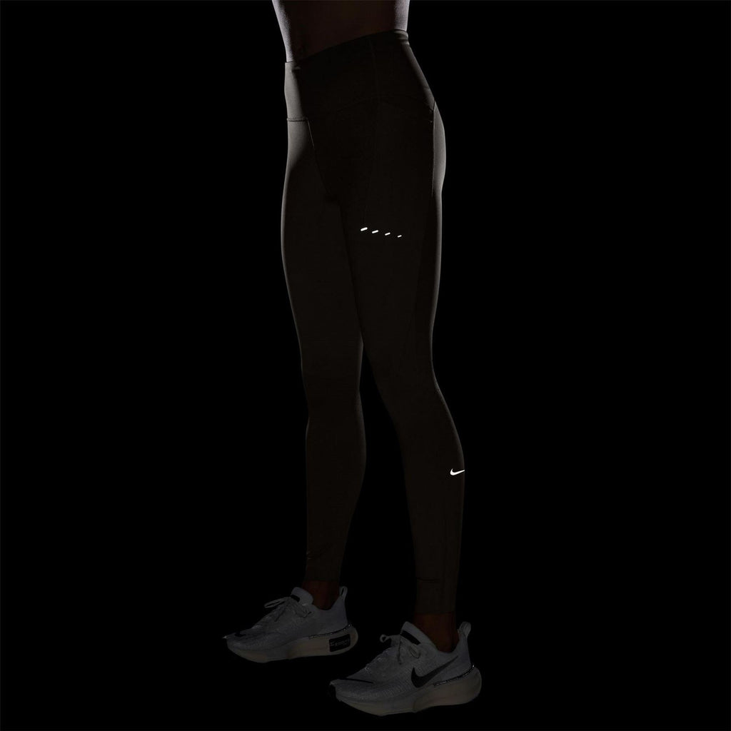 Nike Swift 7/8 Solid Patterned Leggings