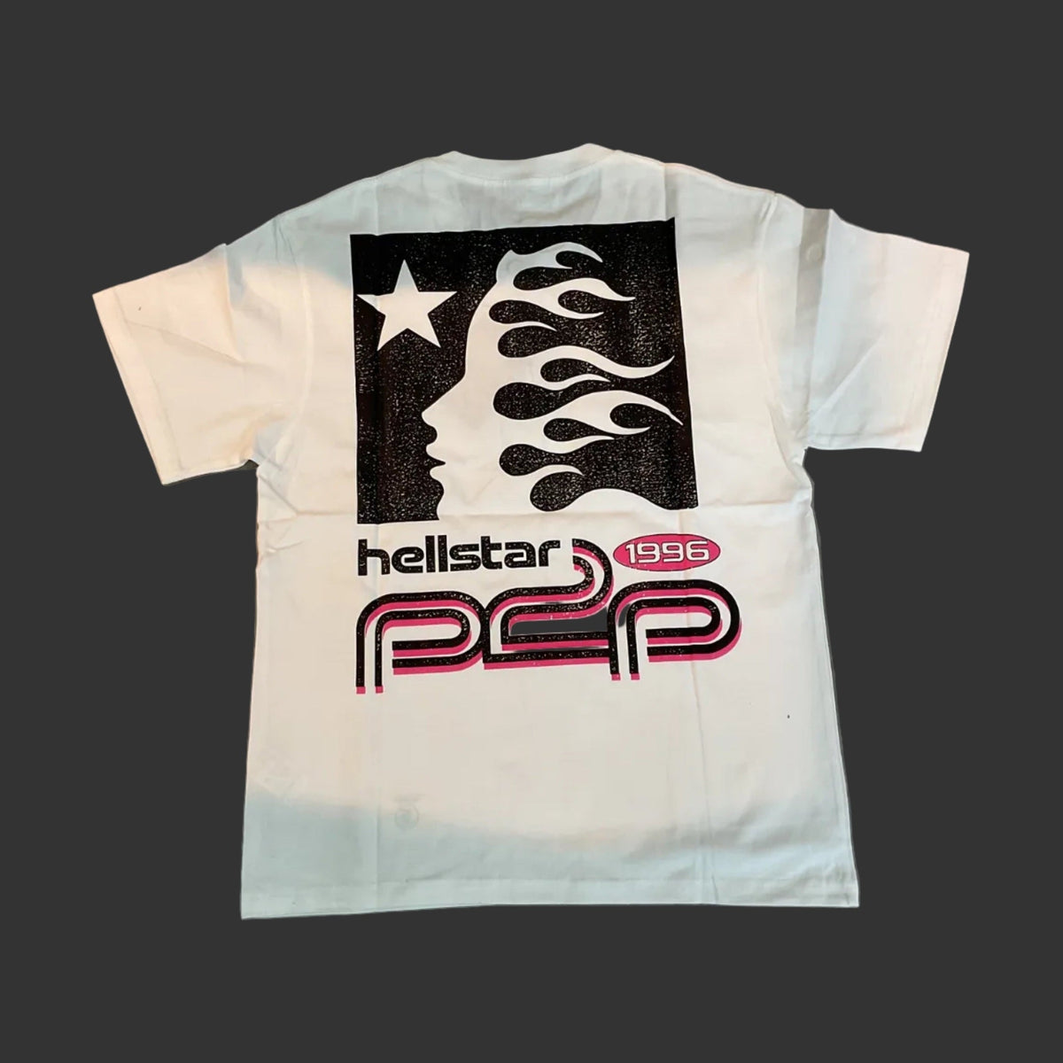 HELLSTAR Sports Core Gel Logo White pink
