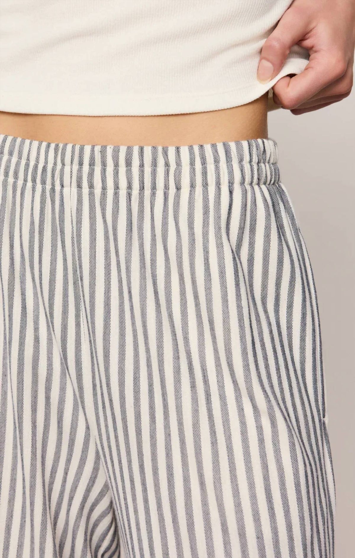 Scout Knit Striped Pants In Eclipse