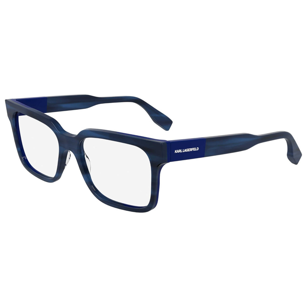 Karl Lagerfeld Men's 55mm Blue Eyeglasses KL6173-422-55