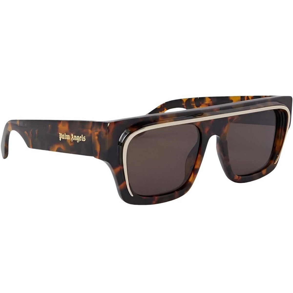 Palm Angels Mens Salton Rectangle Sunglasses