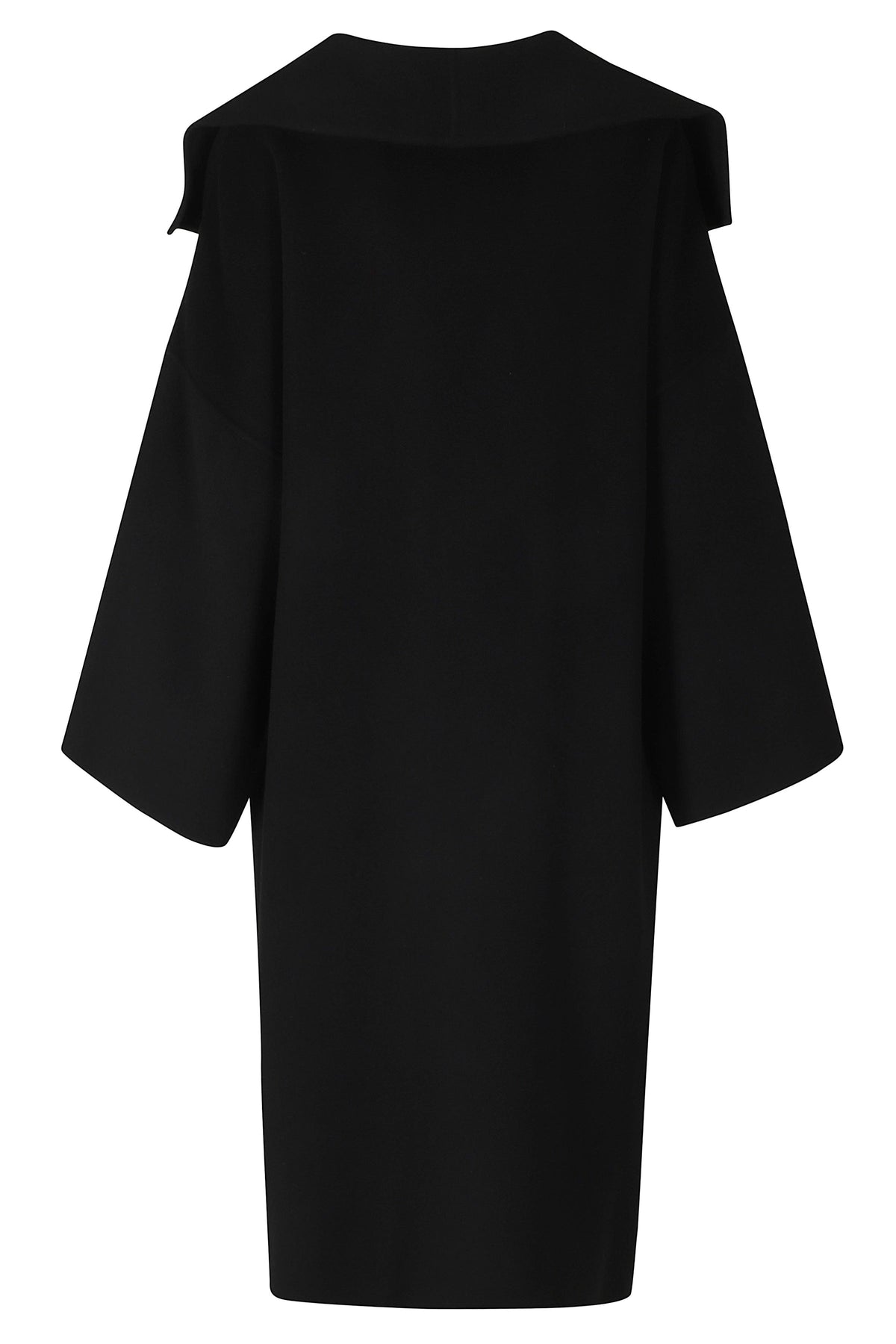 Black Safari Boxy Coat