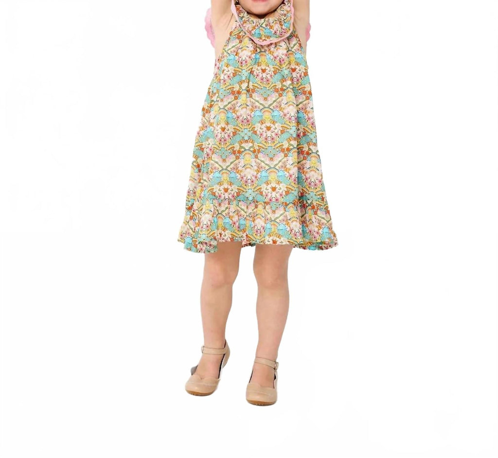 Girl's Harper Dress In Happy Sun