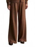 Extra Wide Leg Pant - 32" In Golden Bronze Marl