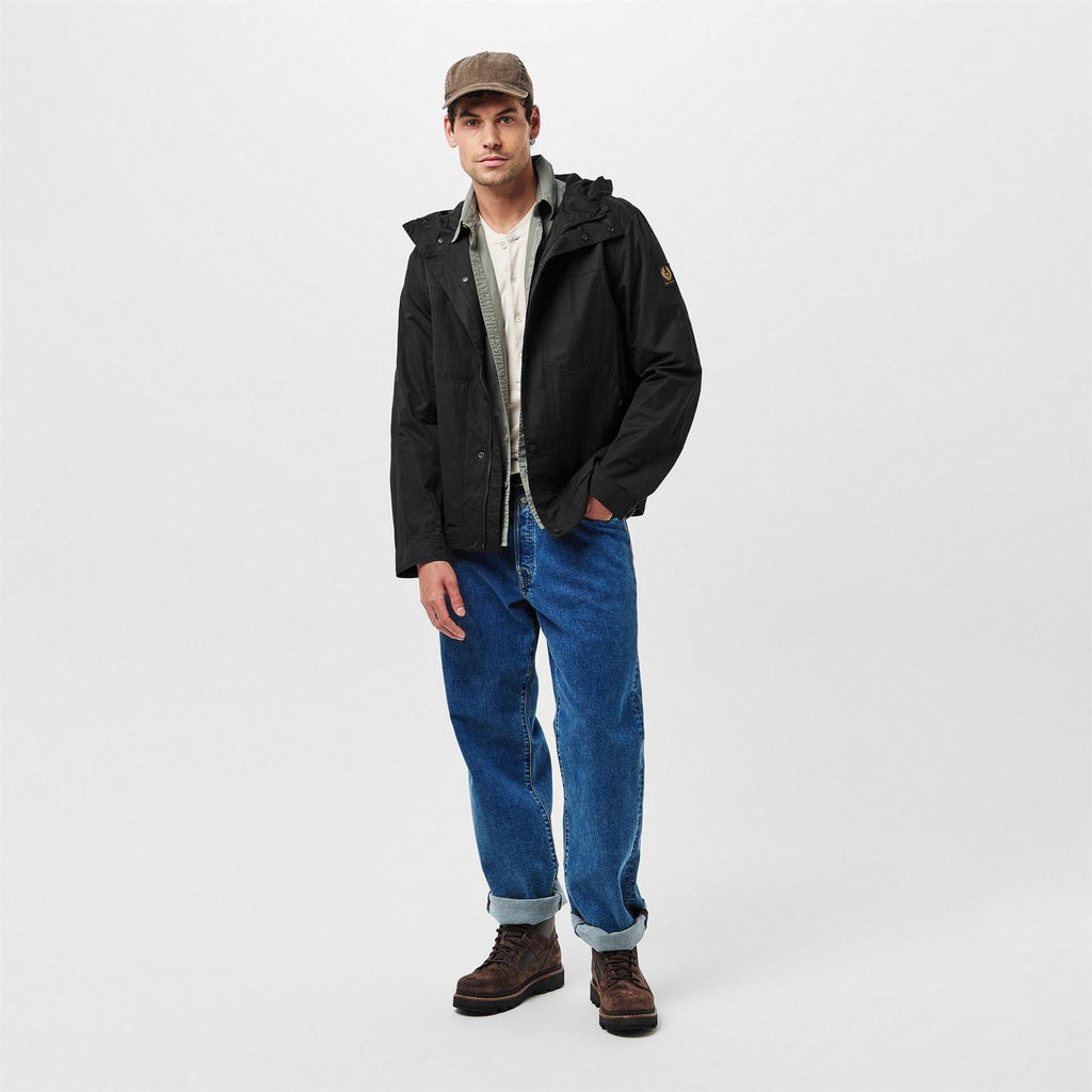 Belstaff Mens Water Resistant Lightweight Rain Anorak