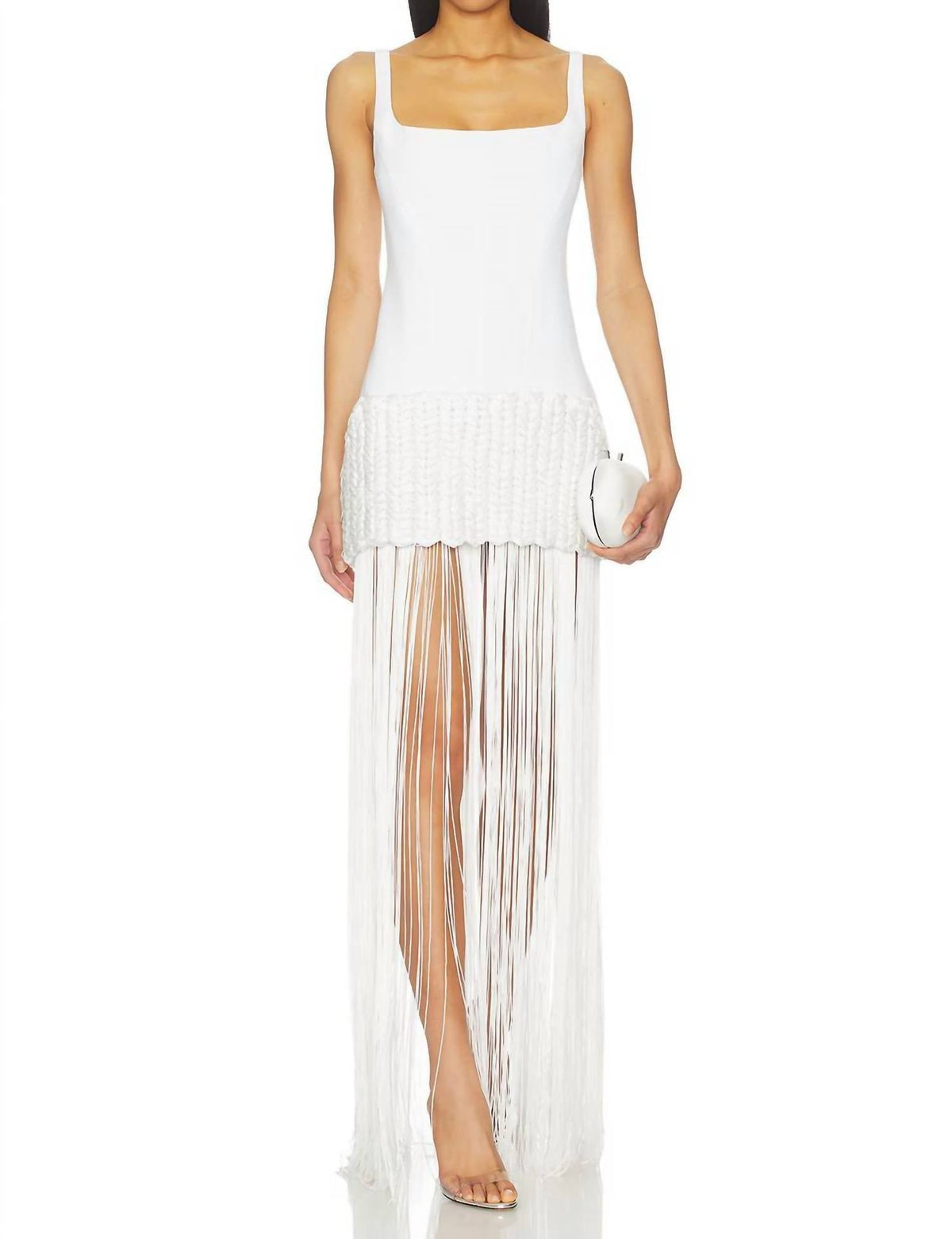 Maryna Dress In White