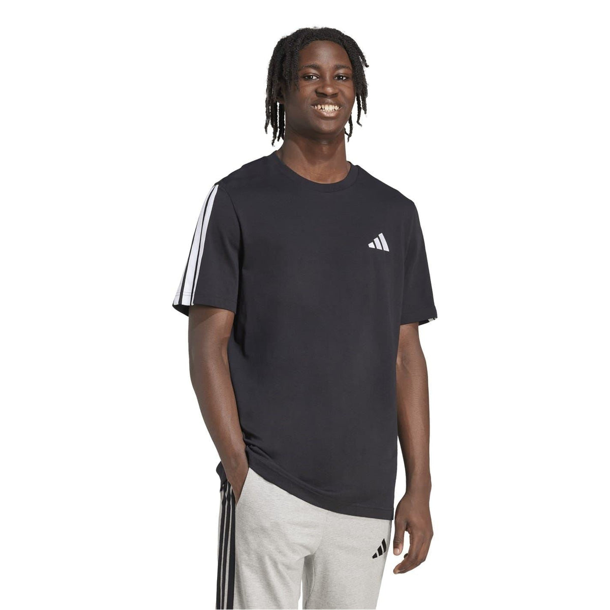 adidas Mens 3 Stripes T-Shirt