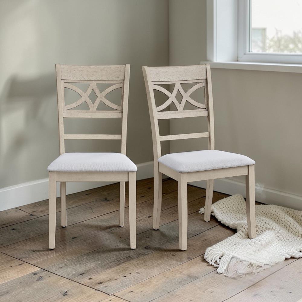 Upholstered Dining Chairs with Comfortable Cushioned Seats