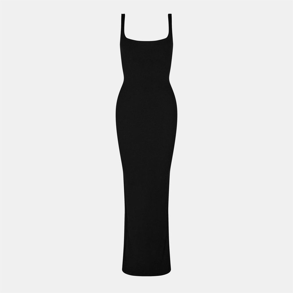 Naked Wardrobe Ribbed Tank Maxi Dress