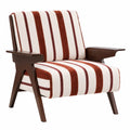 GOODSILO Casual Reading Armchair with Widened Armrests for Home