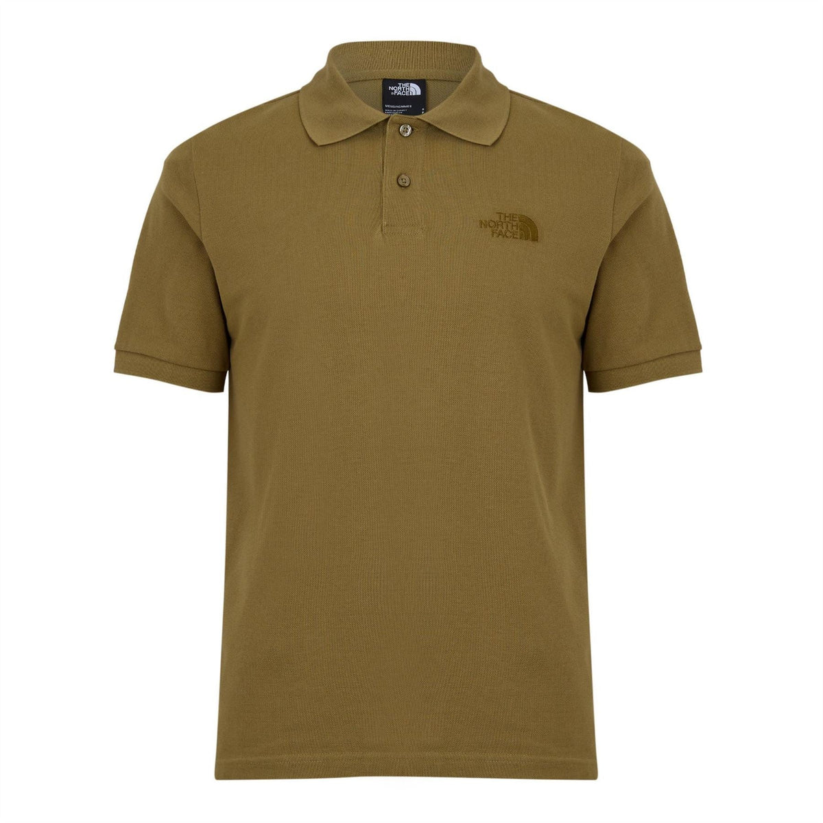 North Face Mens Essential Regular Polo Tnf Black Shirt