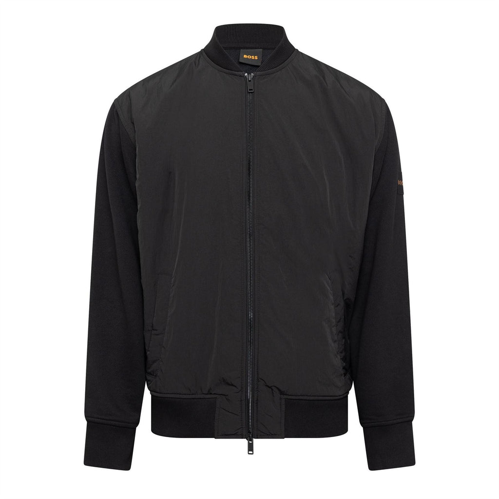 Hugo Solid Patterned Bomber Jacket