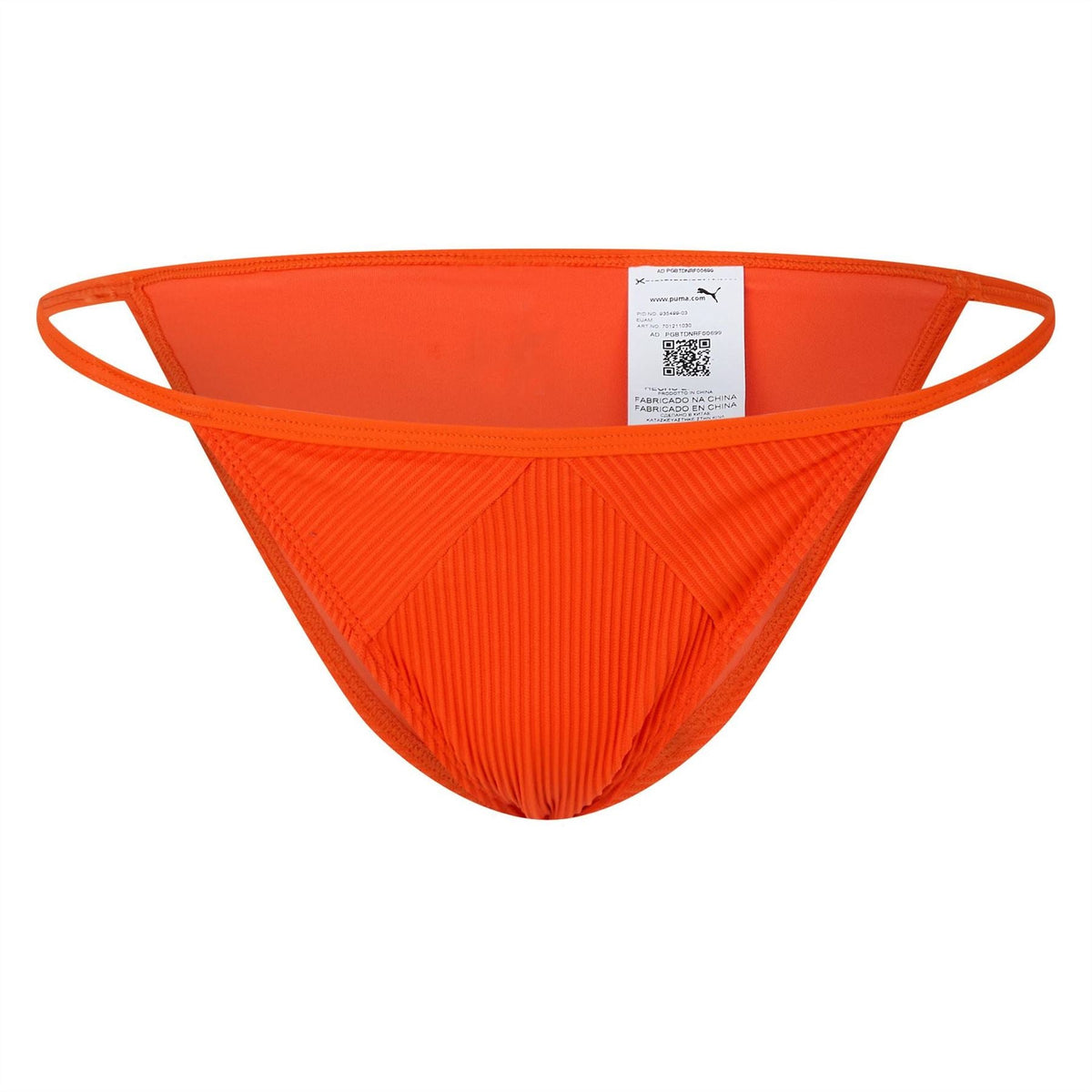 Puma Ribbed Tanga Bikini Bottom