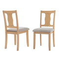 Mid-Century Side Chairs with Supportive Backrests