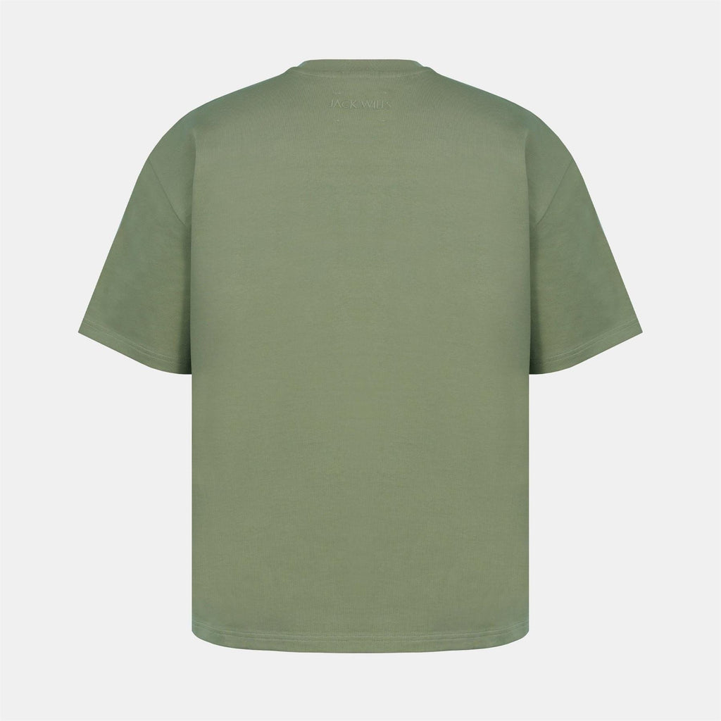 Jack Wills JW Boxy Tee Cotton Short Sleeve Fit T Shirt