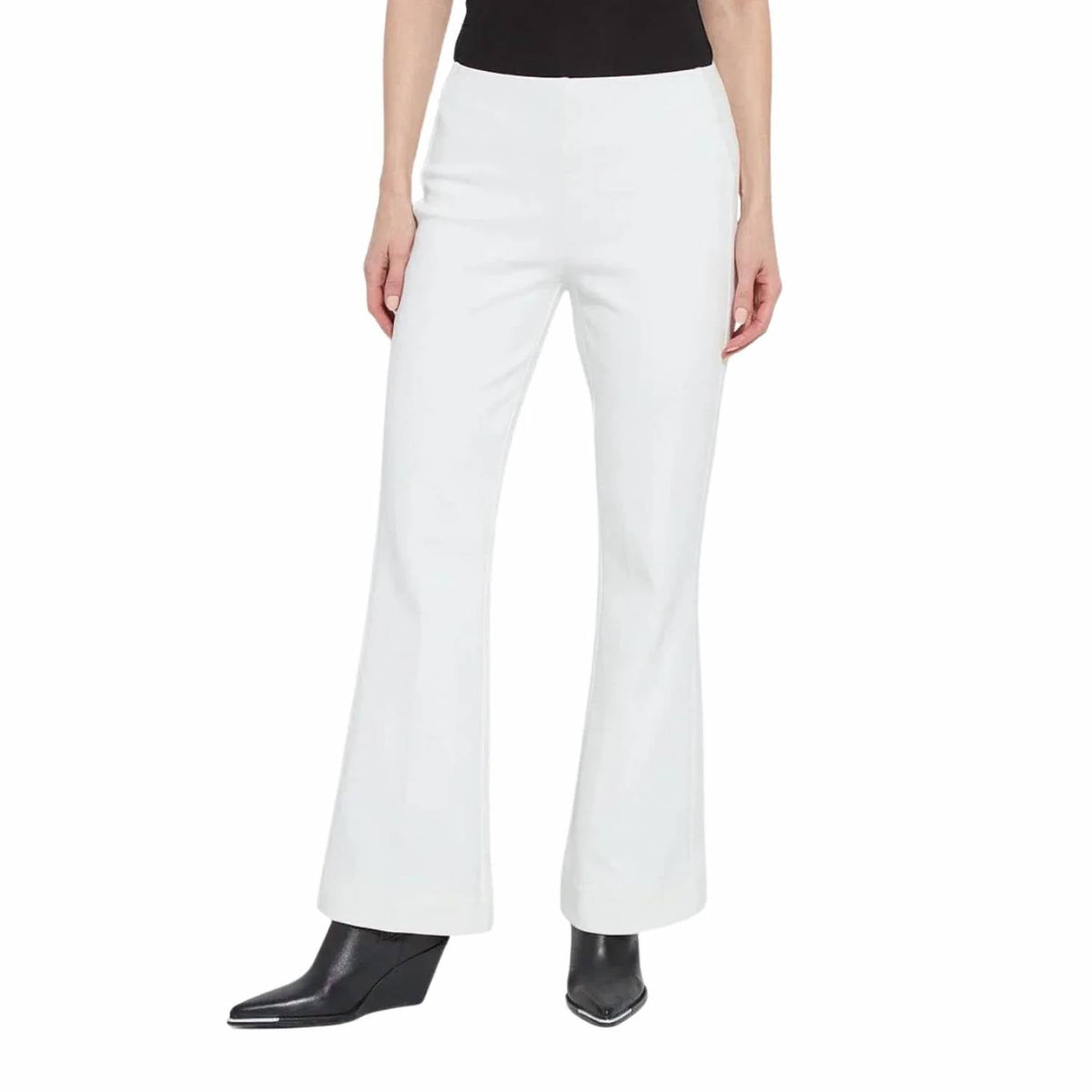 Alma Hi Waist Cavalry Trouser In Snow White