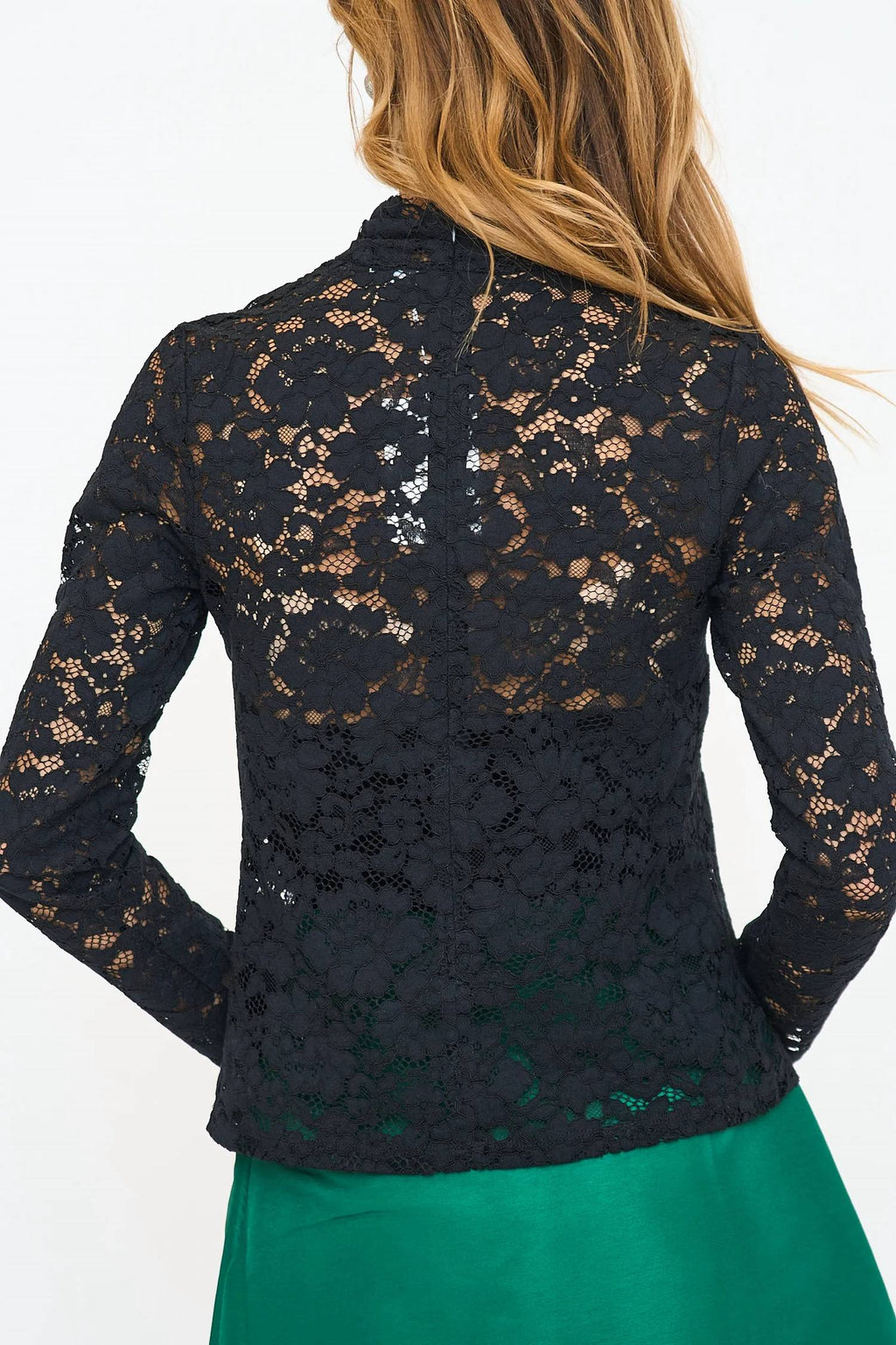 Thea Lace Top In Black