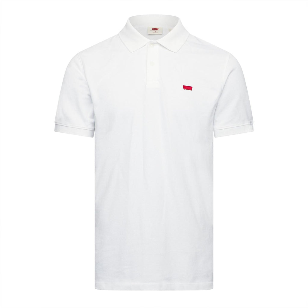 Levis Slim Housemark Polo Bright Whi