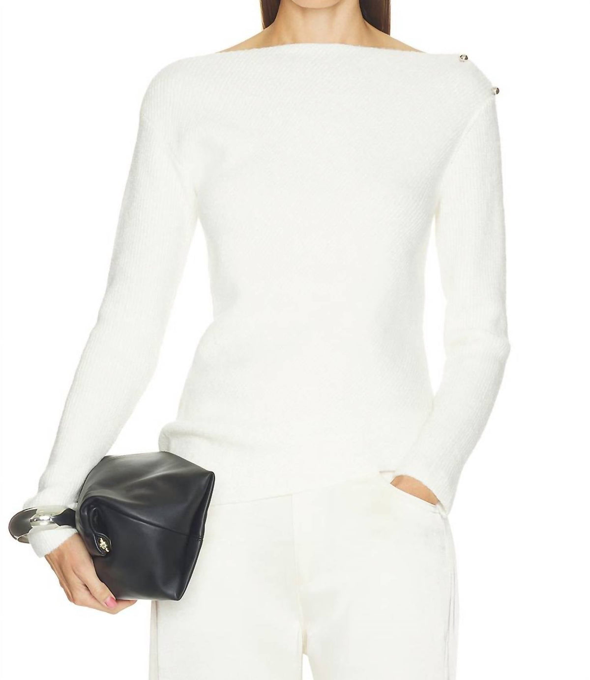 Jess Sweater In Ivory