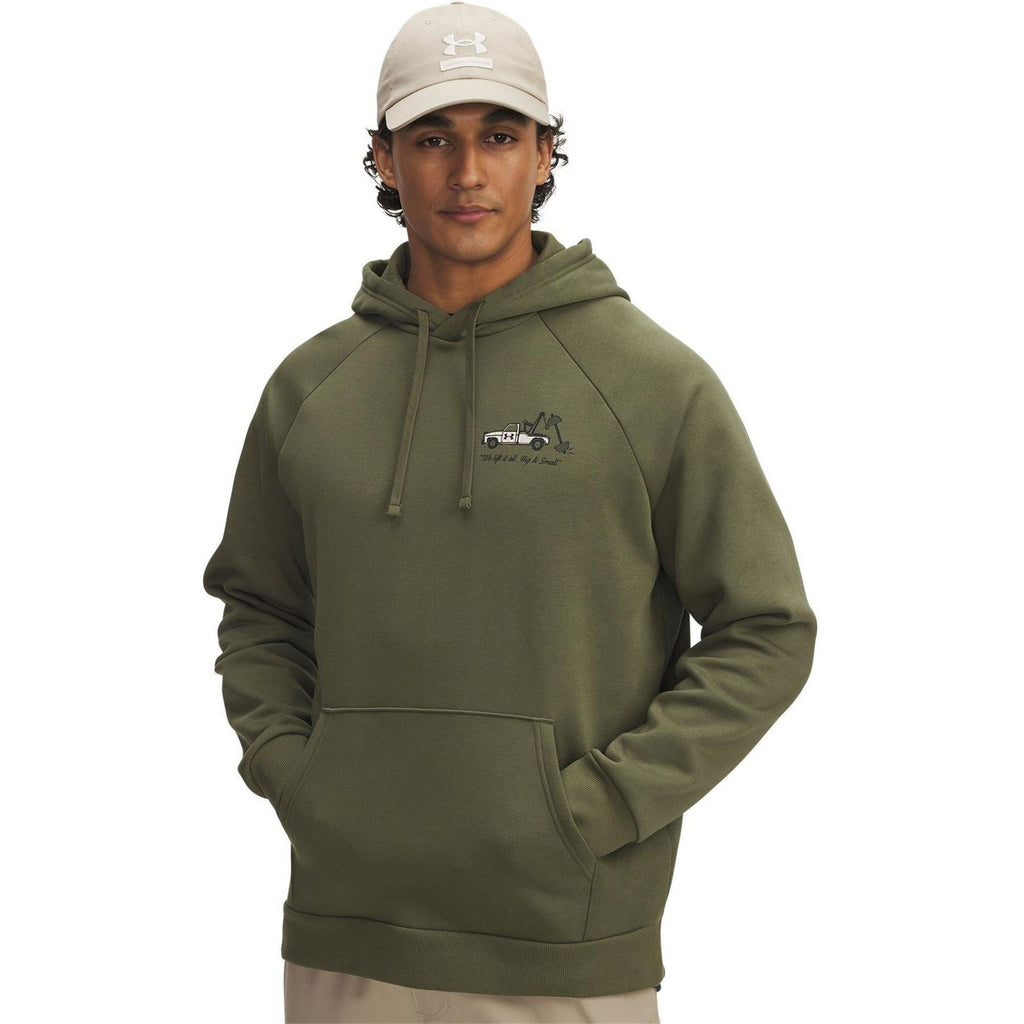 Under Armour UA Rival Hooded Neck Long Sleeve Sweatshirt