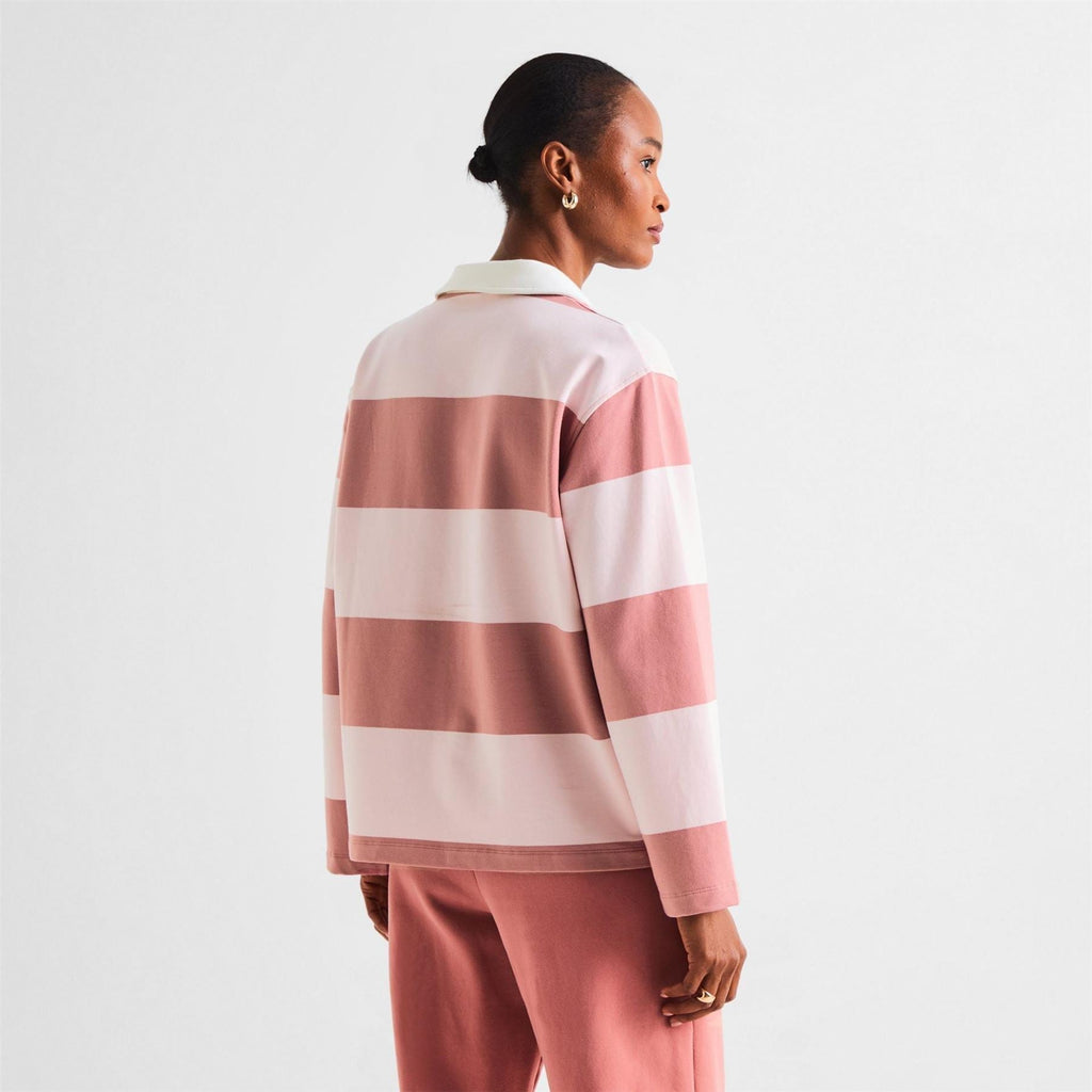 4th and Reckless Womens Hailey Rugby Polo