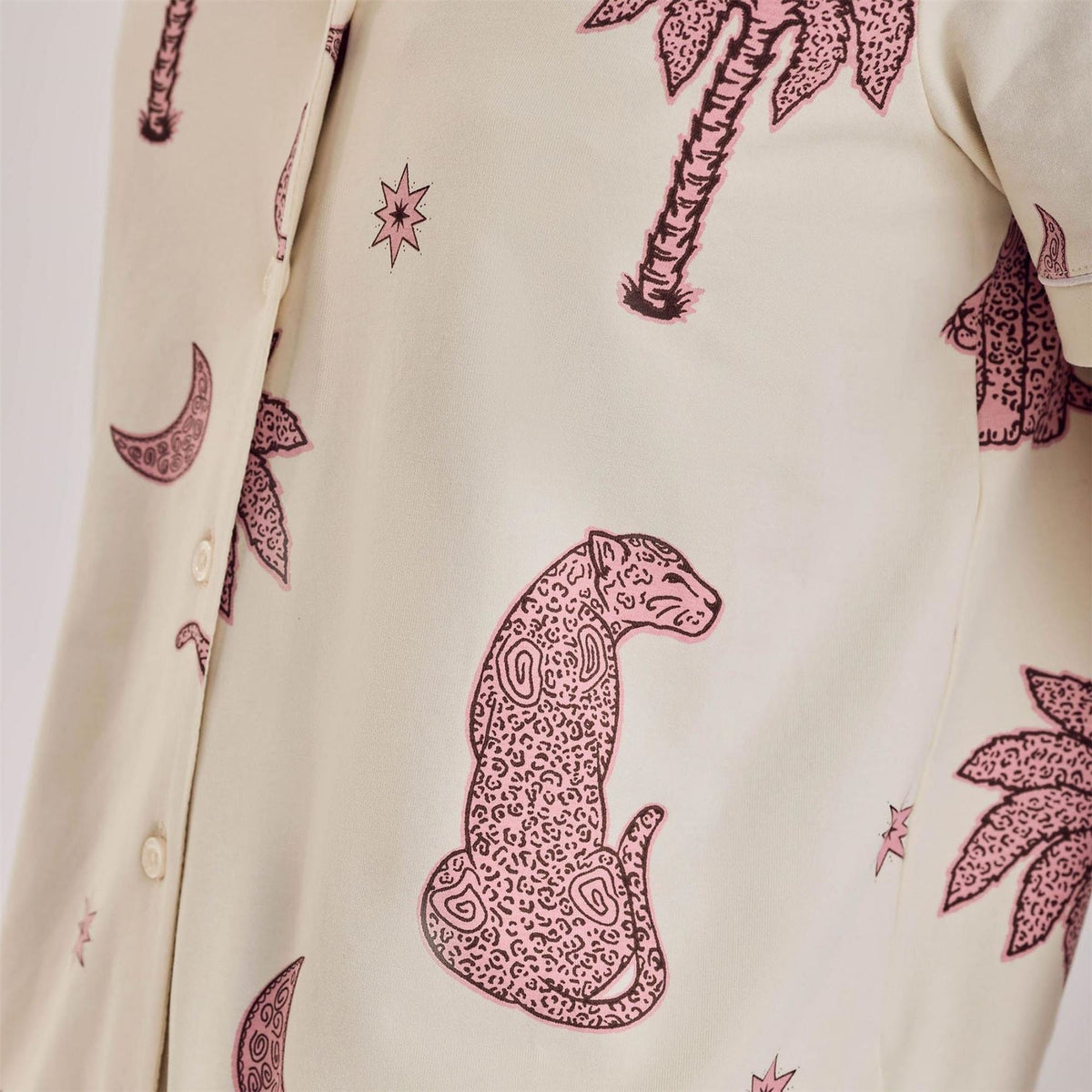 Chelsea Peers Collared Neck Short Sleeve Pyjama Set