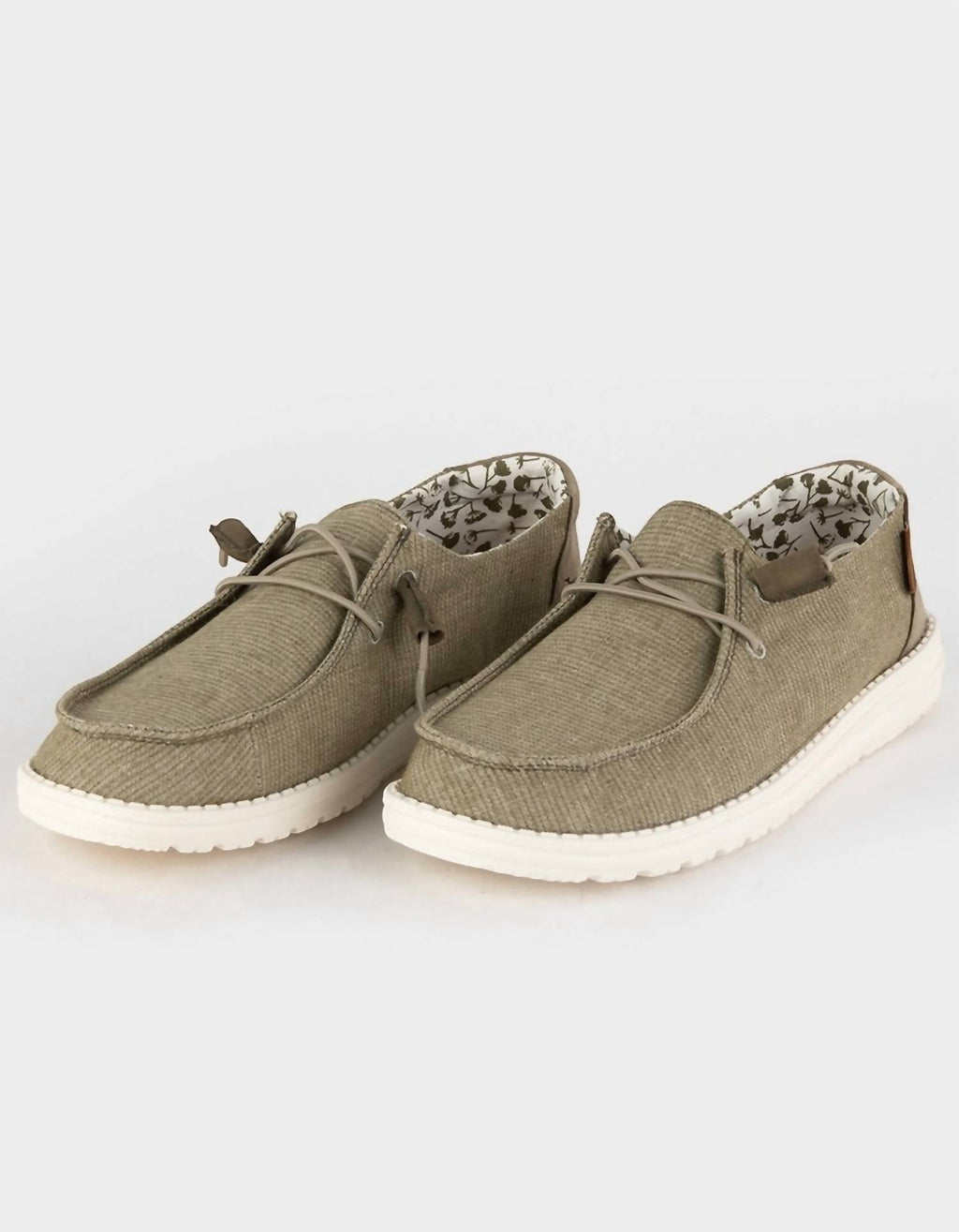 Women's Wendy Chambray Casual Slip-On Shoe In Sage