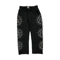 ‘Eclipse’ Black Rhinestone Sweats