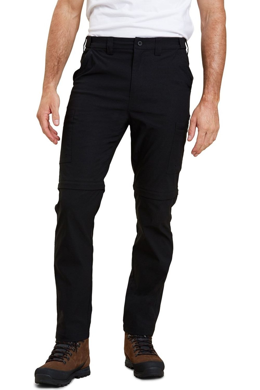 Mountain Warehouse Mens Trek Stretch Convertible Pants