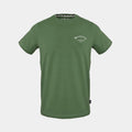 Aquascutum Crew Neck Short Sleeve Text Graphic T-Shirt