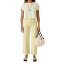 Ren Wide Leg Jeans In Lemon Zest