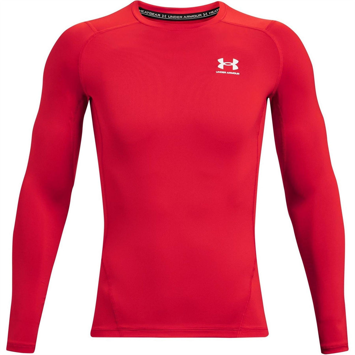 Under Armour Compression Fit Crew Neck Long Sleeve Athletic Top