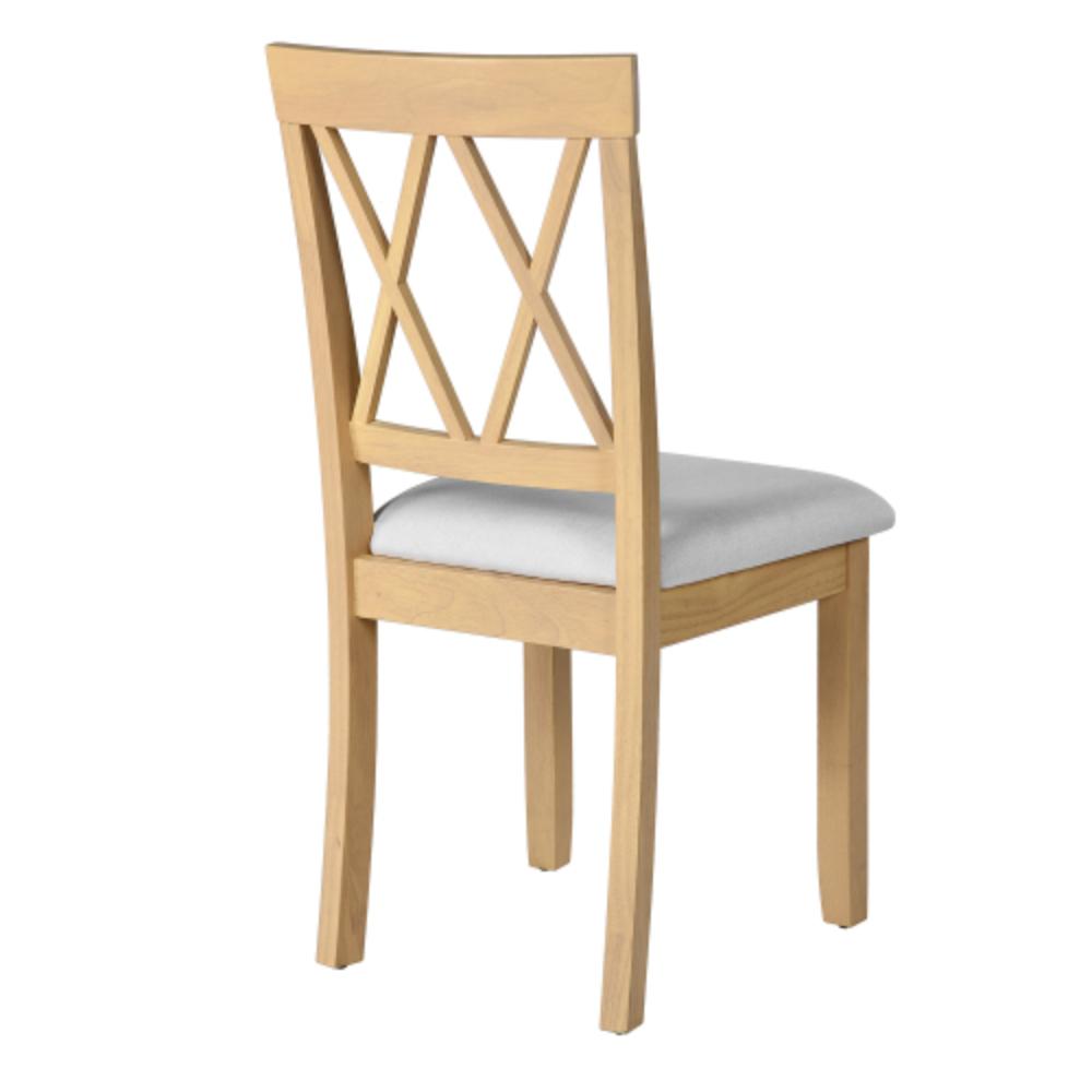 Fabric Dining Chairs with Supportive Backs